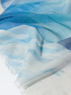 PARFOIS Schals|Schals>Bedrucktes Halstuch Aus 100 % Wolle Mehrfarbig