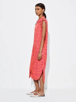 PARFOIS Schultertaschen>Bedrucktes Hemdkleid Mehrfarbig