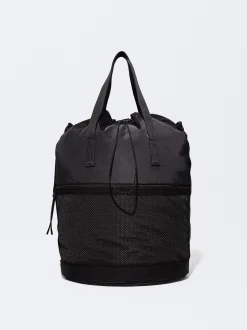 PARFOIS Basics|Umhängetaschen>Beuteltasche Aus Nylon Schwarz