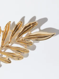 PARFOIS Basics|Hemden>Blatt-Nadel Golden