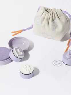 PARFOIS Printed>Briefmarkenbeutel Lila