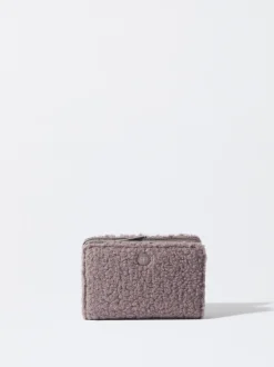 PARFOIS Mehrzwecktaschen|Etuis und Kulturbeutel>Brieftasche Aus Kunstpelz Rosa