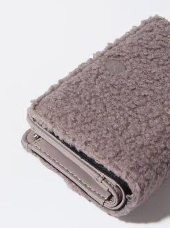 PARFOIS Mehrzwecktaschen|Etuis und Kulturbeutel>Brieftasche Aus Kunstpelz Rosa