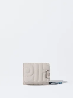 PARFOIS Geldbeutel>Brieftasche Aus Nylon-Imitat Ekrü