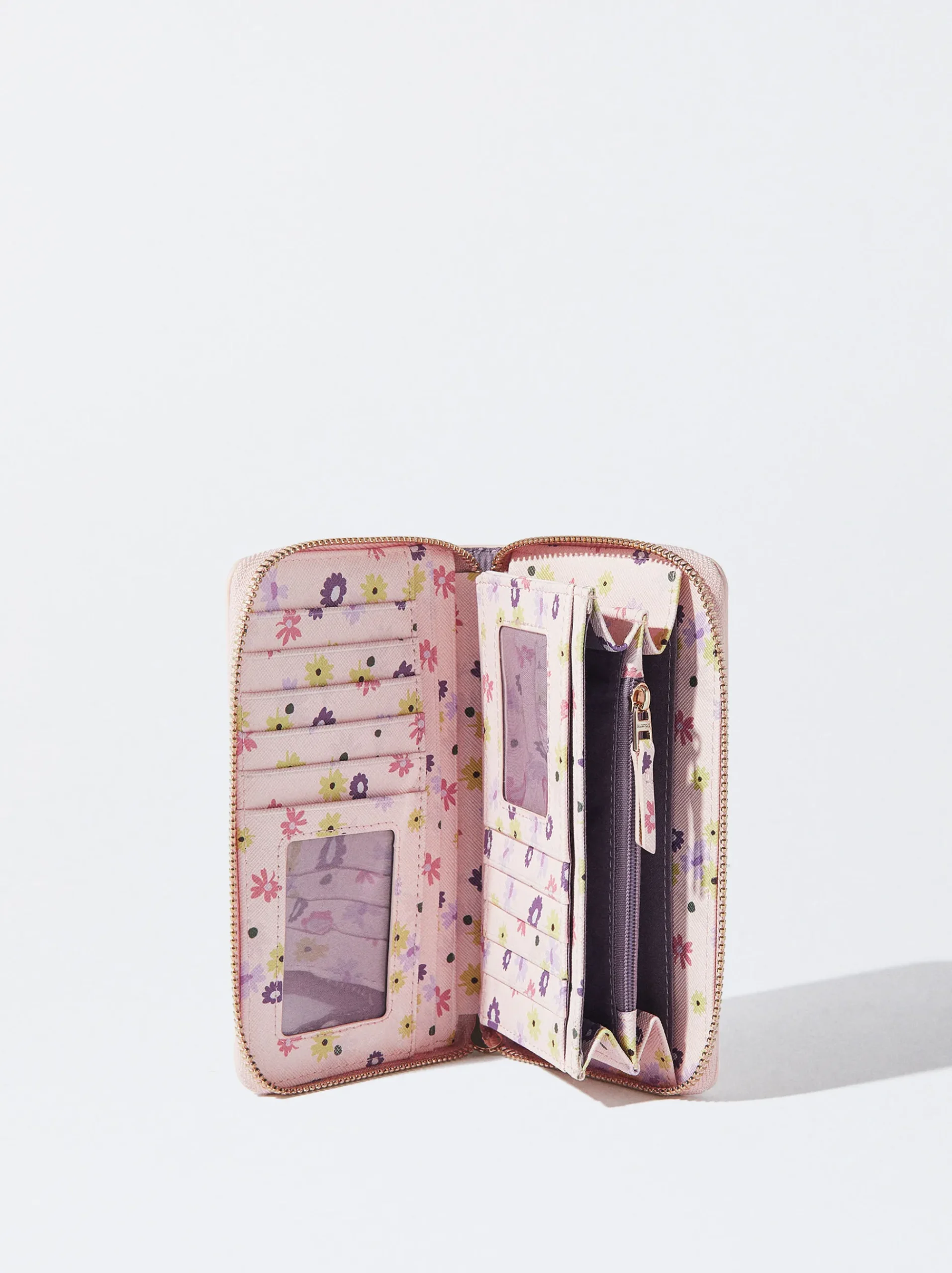 PARFOIS Mehrzwecktaschen|Etuis und Kulturbeutel>Brieftasche Mit Blumenprint Mehrfarbig