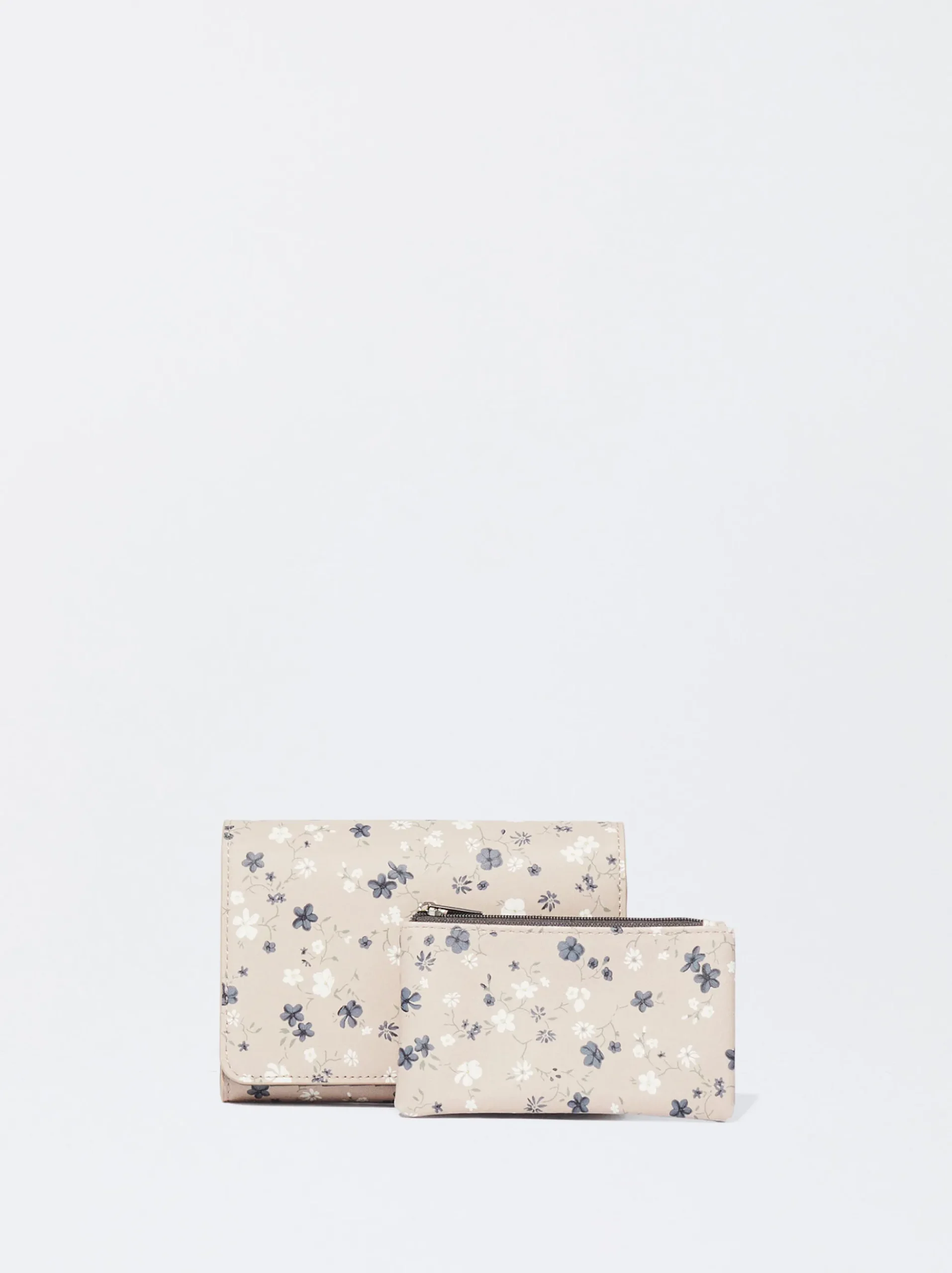 PARFOIS Basics|Kartenetuis>Brieftasche Mit Blumenprint