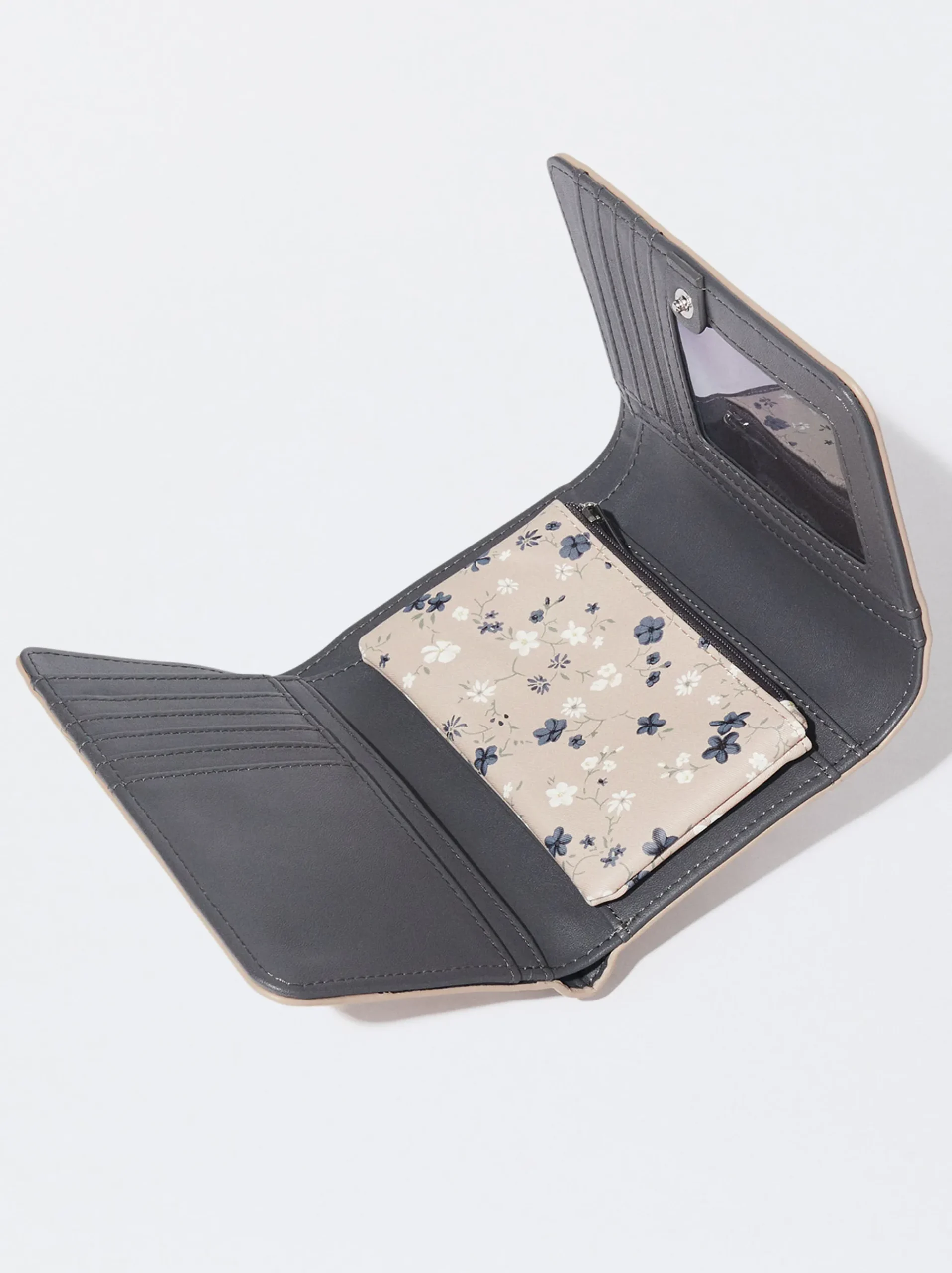 PARFOIS Basics|Kartenetuis>Brieftasche Mit Blumenprint