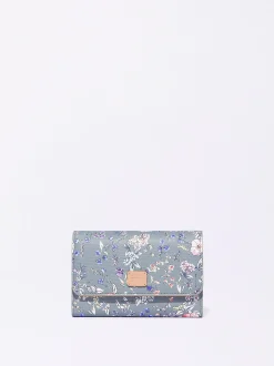 PARFOIS Mehrzwecktaschen|Etuis und Kulturbeutel>Brieftasche Mit Blumenprint Khaki