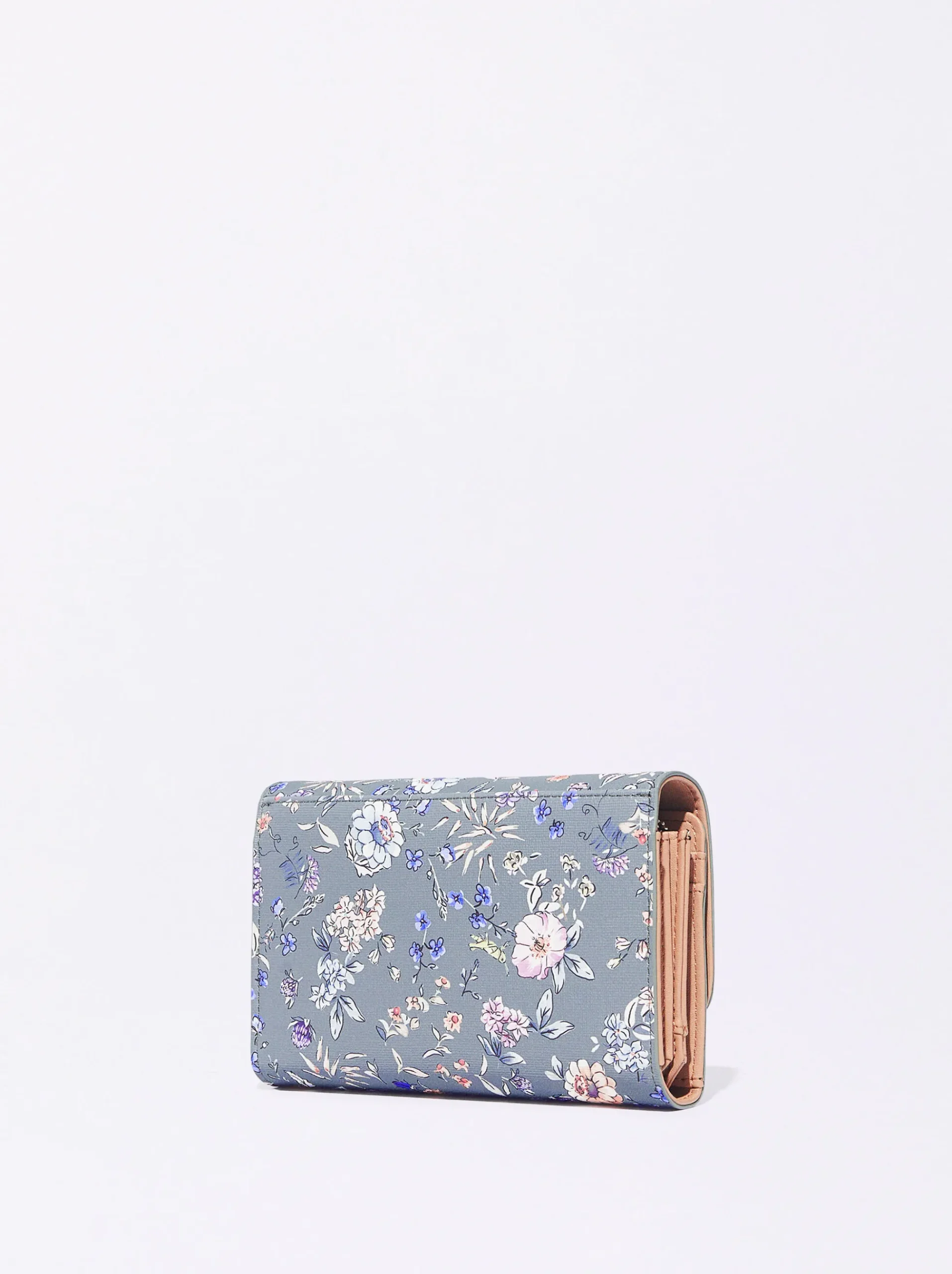 PARFOIS Mehrzwecktaschen|Etuis und Kulturbeutel>Brieftasche Mit Blumenprint Khaki