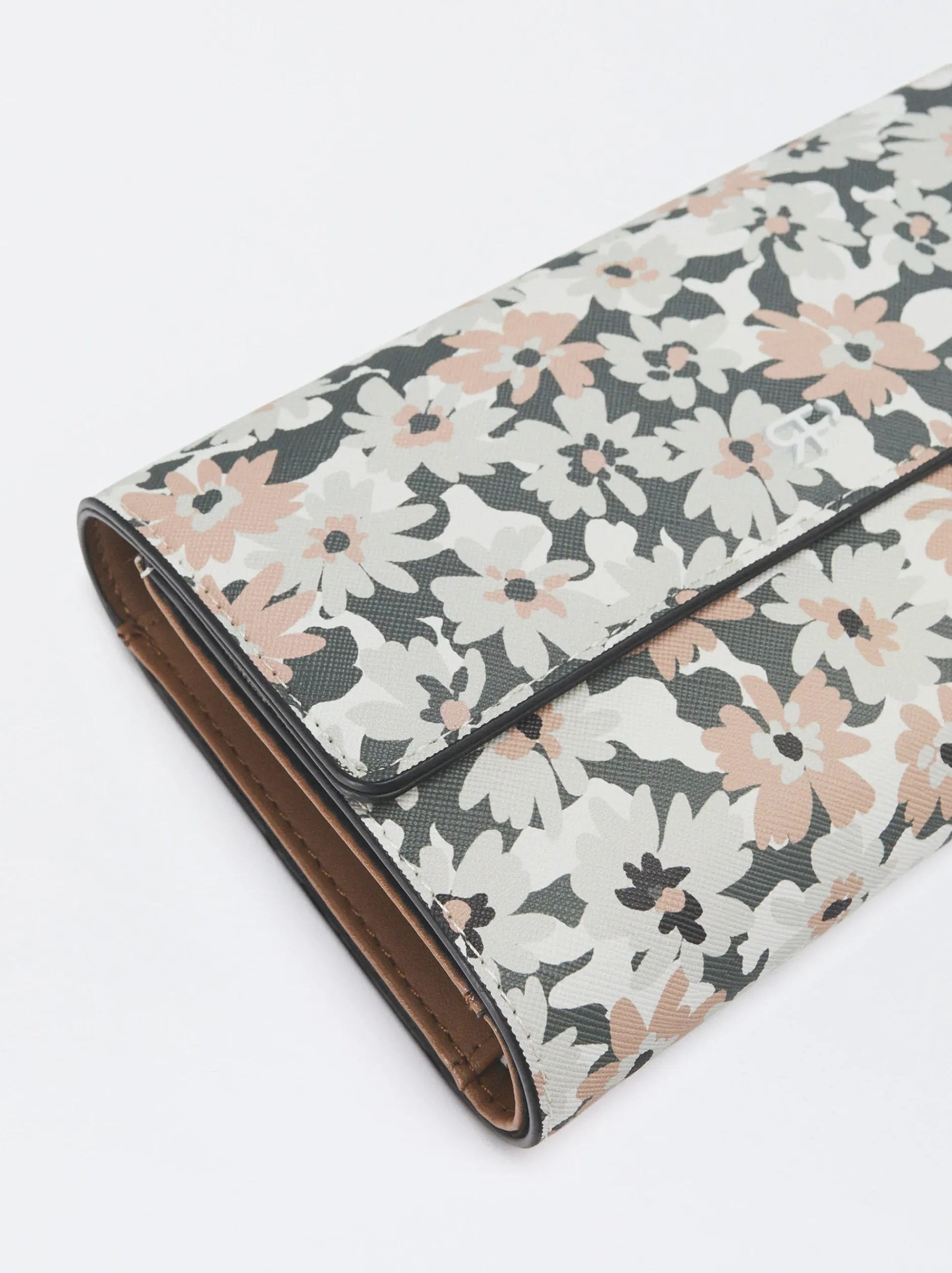 PARFOIS Mützen und Baretts|Winterhüte>Brieftasche Mit Blumenprint Khaki