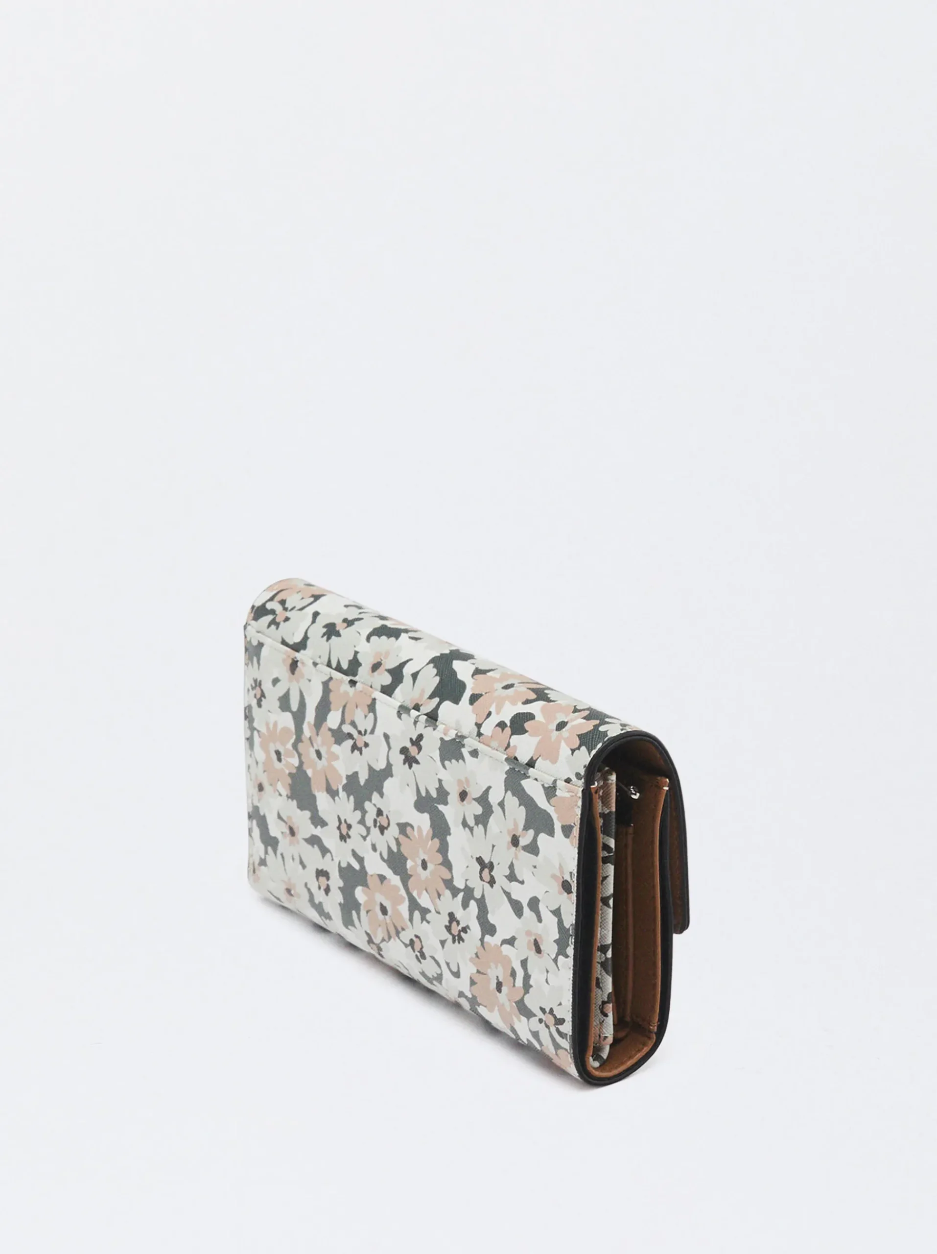 PARFOIS Mützen und Baretts|Winterhüte>Brieftasche Mit Blumenprint Khaki