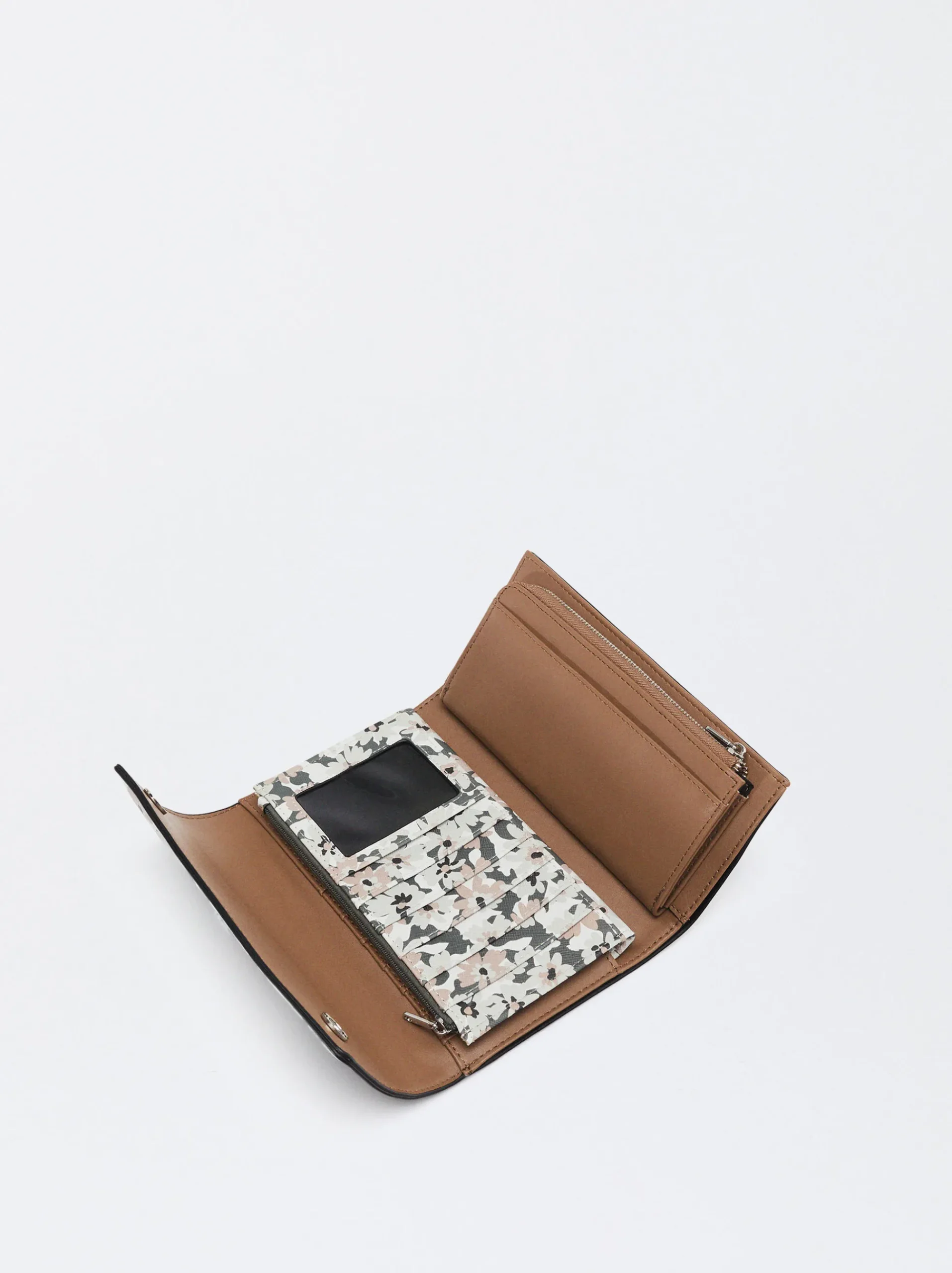 PARFOIS Mützen und Baretts|Winterhüte>Brieftasche Mit Blumenprint Khaki