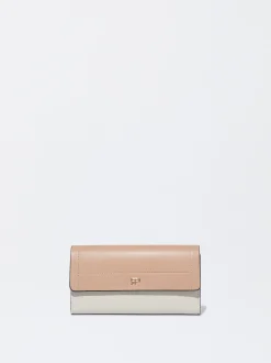 PARFOIS Mehrzwecktaschen|Etuis und Kulturbeutel>Brieftasche Mit Druckknopfverschluss Beige
