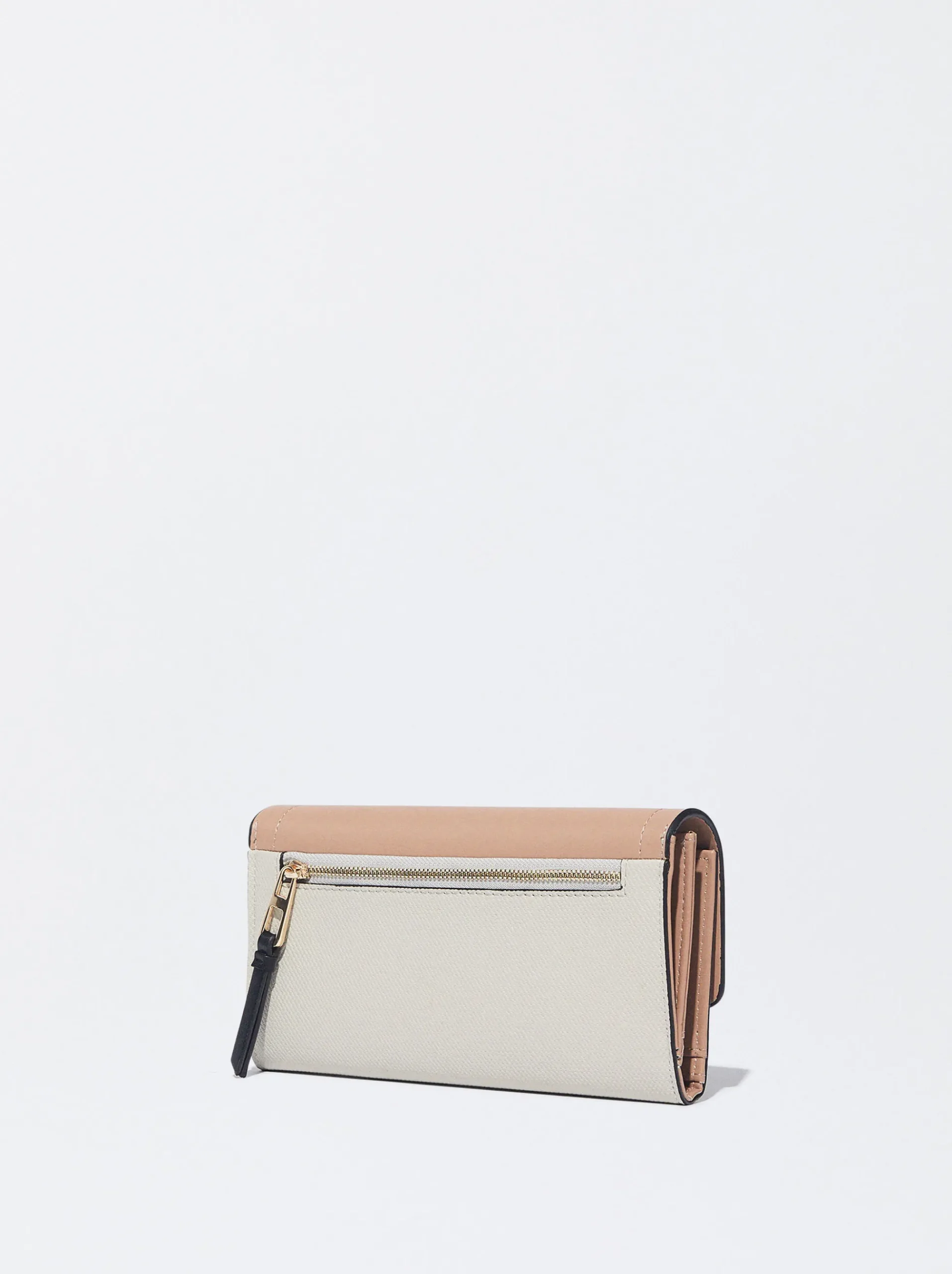 PARFOIS Mehrzwecktaschen|Etuis und Kulturbeutel>Brieftasche Mit Druckknopfverschluss Beige
