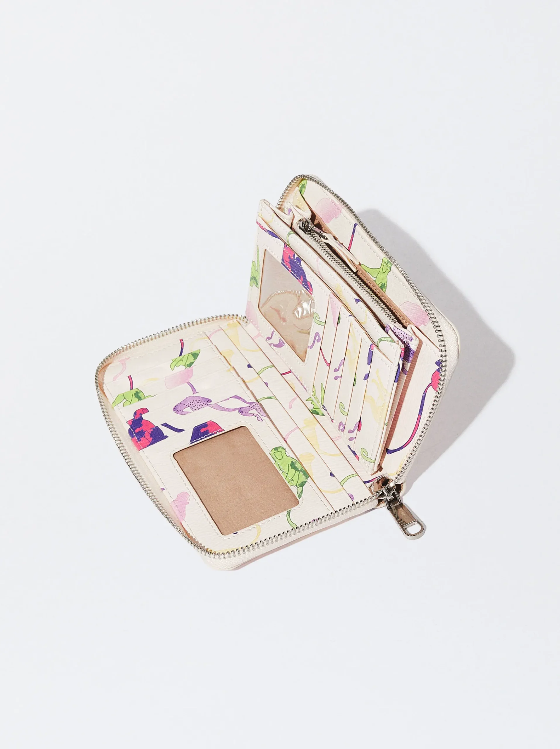 PARFOIS Handschuhe>Brieftasche Mit Print Ekrü