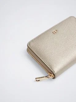 PARFOIS Basics|Geldbörsen>Brieftasche Mit Vorderem Verschluss Silber