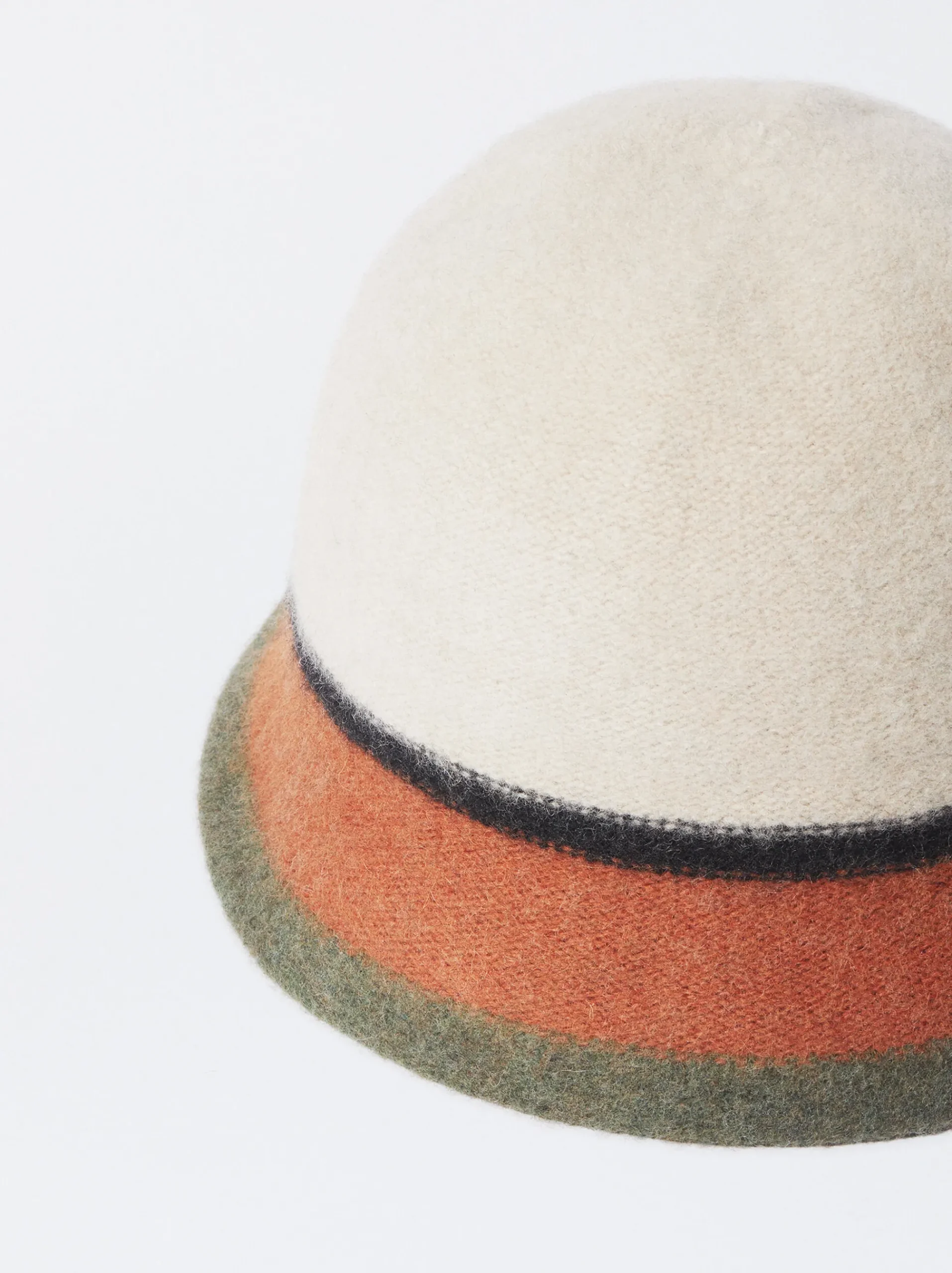 PARFOIS Geldbeutel>Bucket Hat Aus Wolle Mehrfarbig
