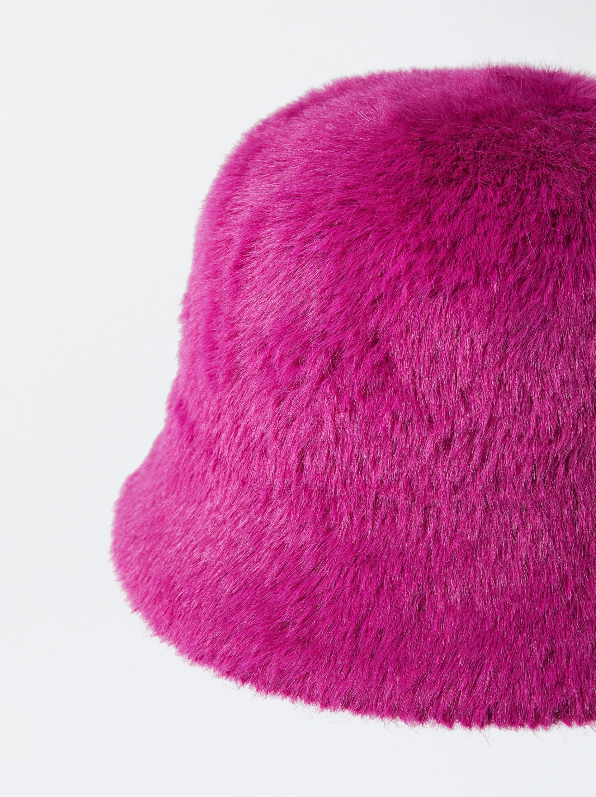 PARFOIS Geldbeutel>Bucket Hat Mit Pelz Fuchsia