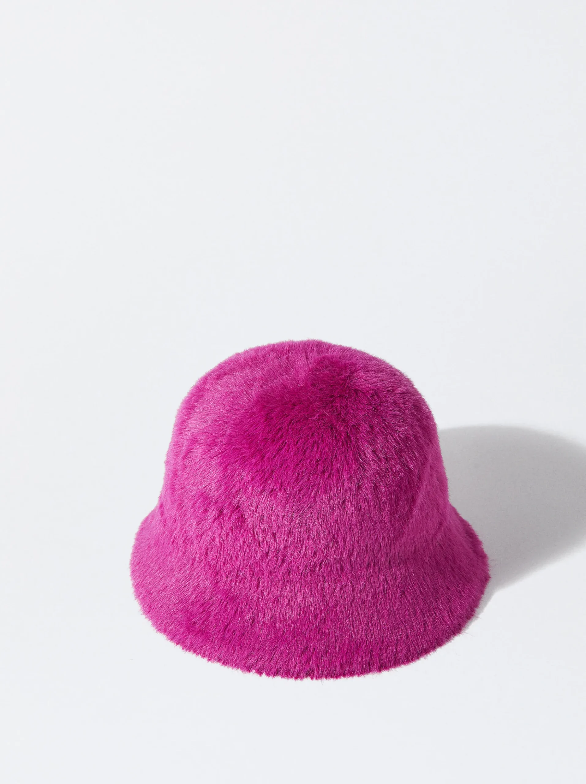 PARFOIS Geldbeutel>Bucket Hat Mit Pelz Fuchsia