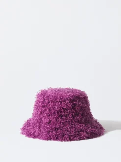 PARFOIS Geldbeutel>Bucket Hat Mit Pelz Rosa