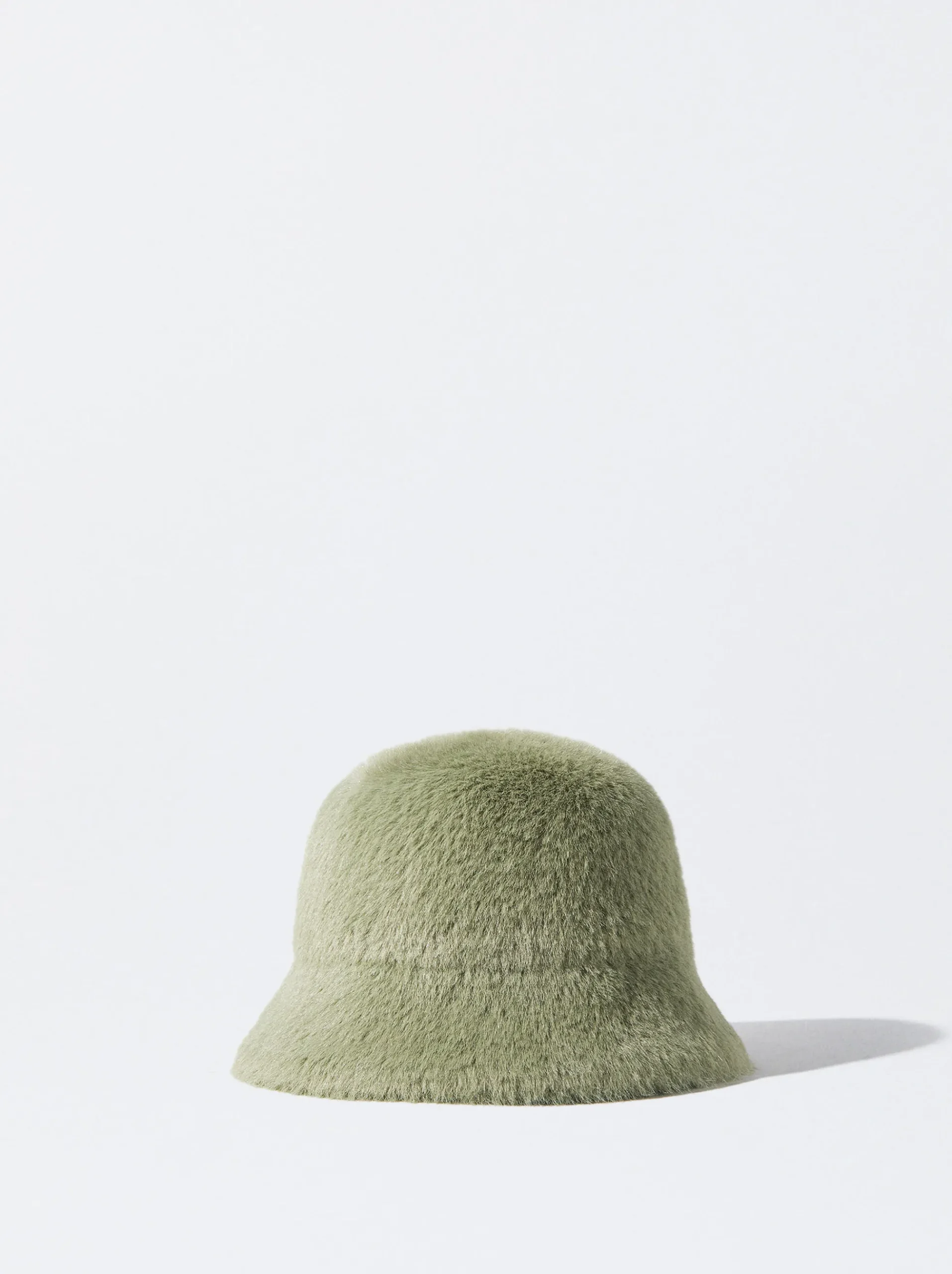 PARFOIS Geldbeutel>Bucket Hat Mit Pelz Khaki