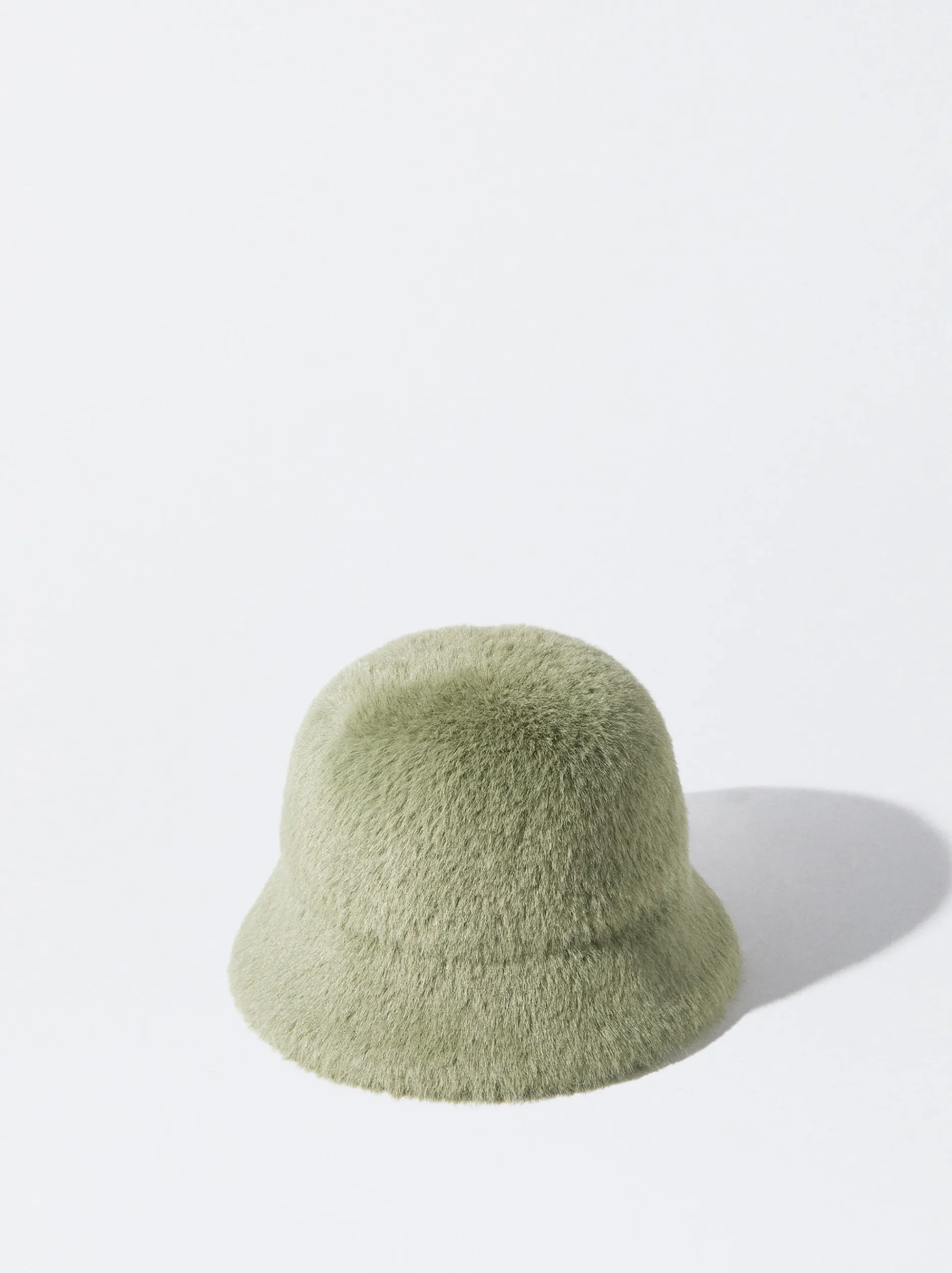 PARFOIS Geldbeutel>Bucket Hat Mit Pelz Khaki