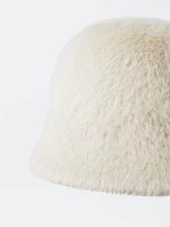 PARFOIS Geldbeutel>Bucket Hat Mit Pelz