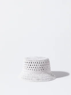 PARFOIS Geldbeutel>Bucket Hat Mit Raphia-Textur Weib