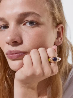 PARFOIS Basics|Tops und Shirts>Bunter Ring Mehrfarbig