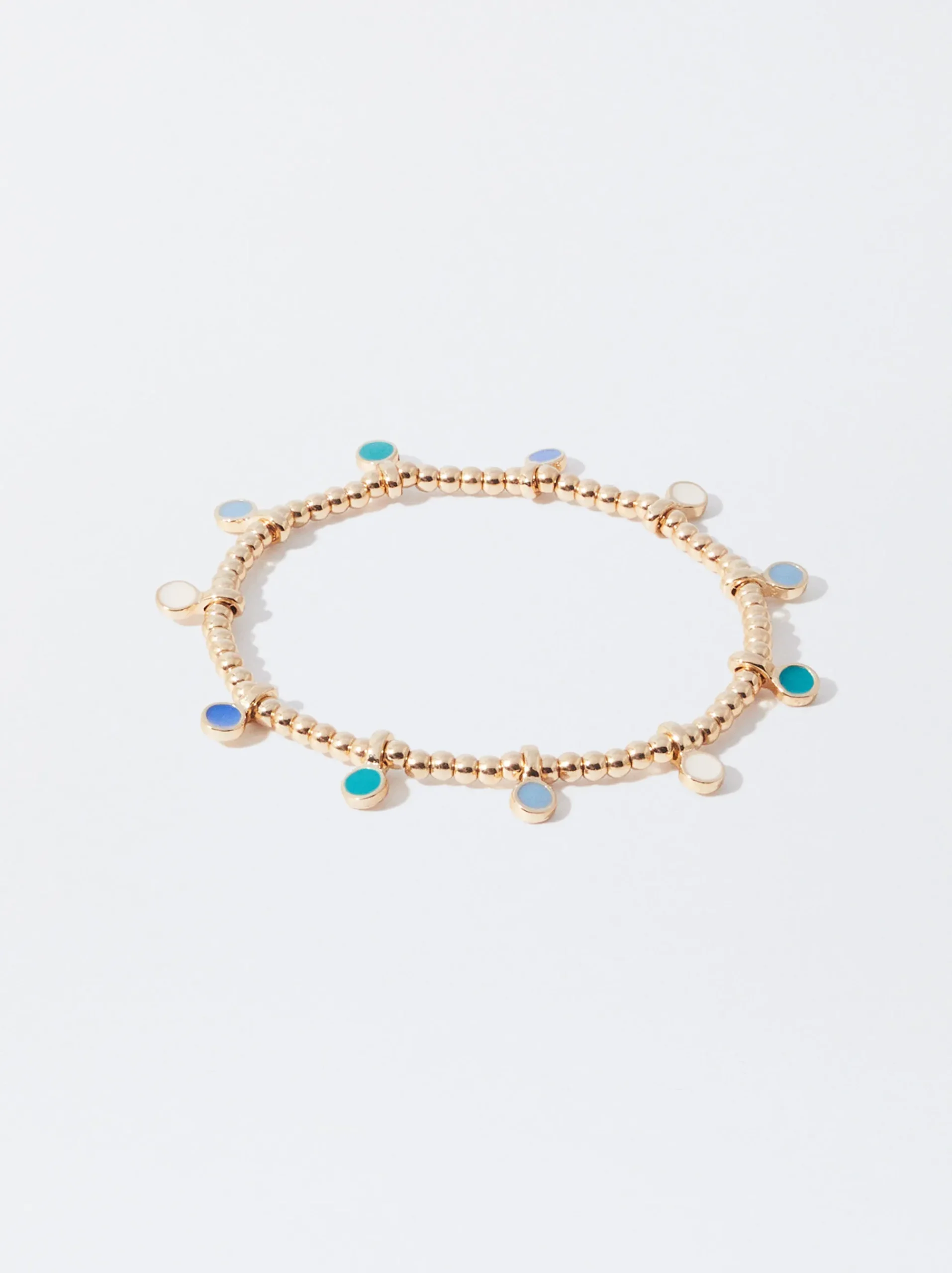 PARFOIS Set Ohrringen|Hoop-Ohrringe>Buntes Armband Mehrfarbig