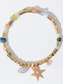 PARFOIS Kurze Halsketten|Chokers>Buntes Armband Mit Glasperlen Mehrfarbig