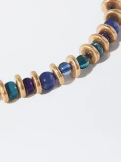 PARFOIS Kurze Halsketten|Chokers>Buntes Armband Mit Stein Mehrfarbig