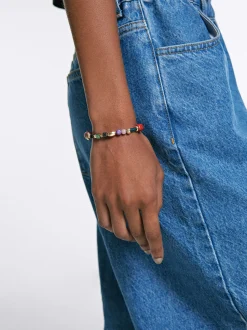 PARFOIS Kurze Halsketten>Buntes Elastisches Armband Mehrfarbig