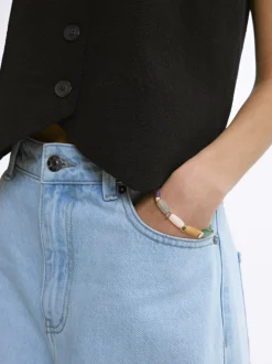 PARFOIS Kurze Halsketten>Buntes Elastisches Armband Mehrfarbig