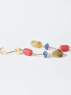 PARFOIS Ringe>Buntes Ohrringe Mit Stein Mehrfarbig