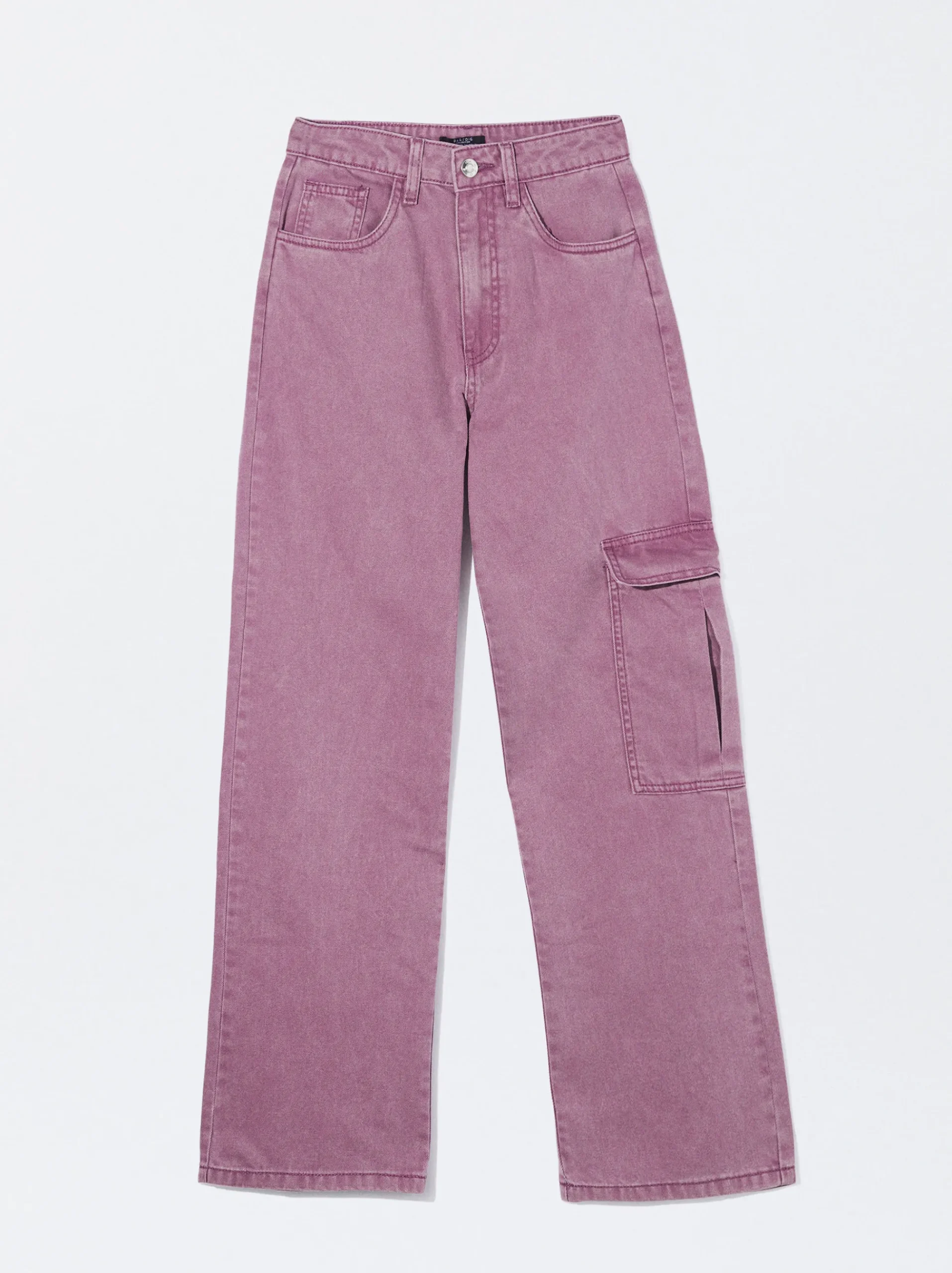 PARFOIS Schultertaschen>Cargohose Aus Reiner Baumwolle Rosa