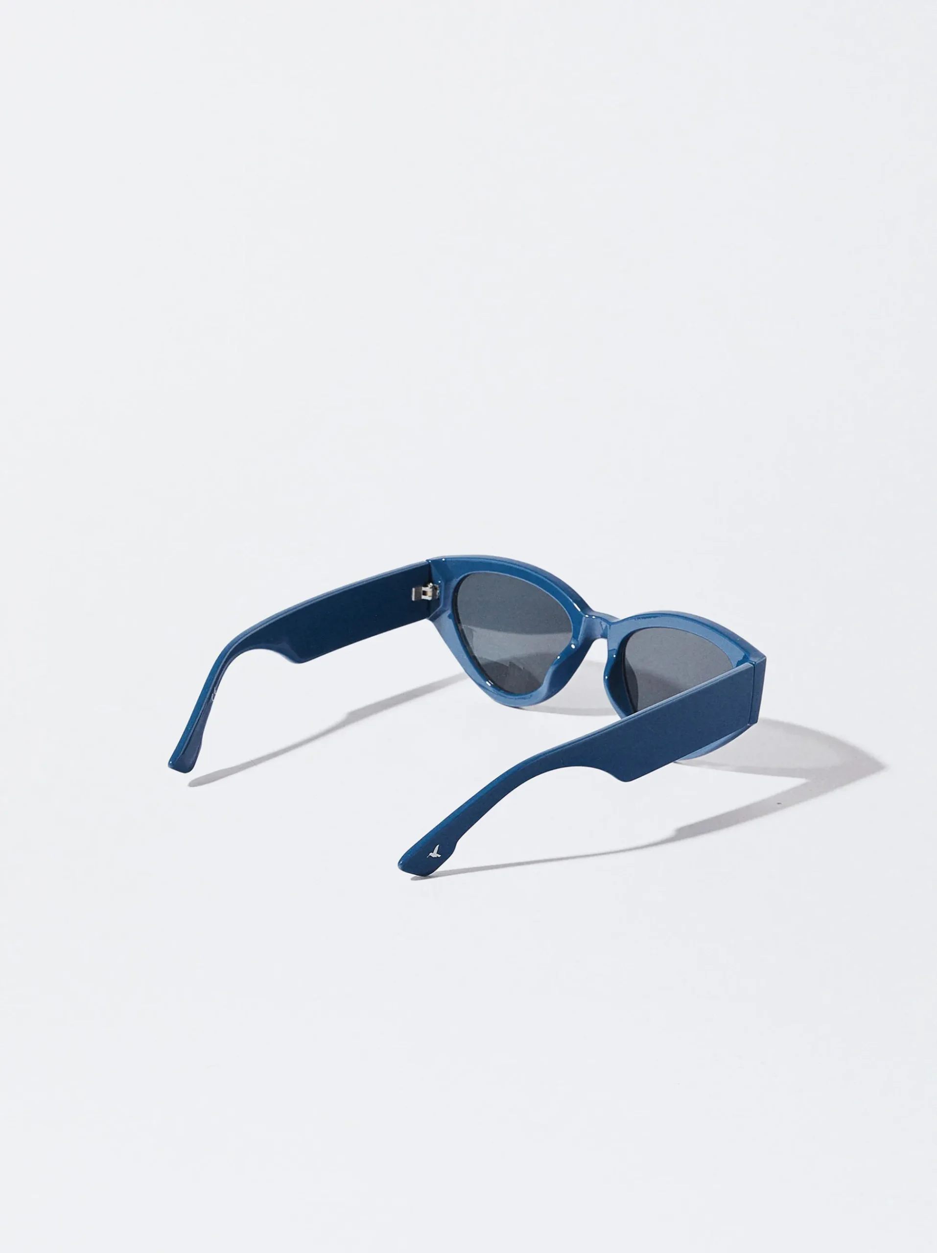 PARFOIS Kunststoff Sonnenbrille|Sechseckige Sonnenbrille>Cat-Eye Sonnenbrille Blau
