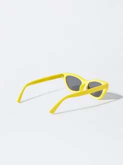 PARFOIS Kunststoff Sonnenbrille|Cat-Eye Sonnenbrille><noscript><img width=