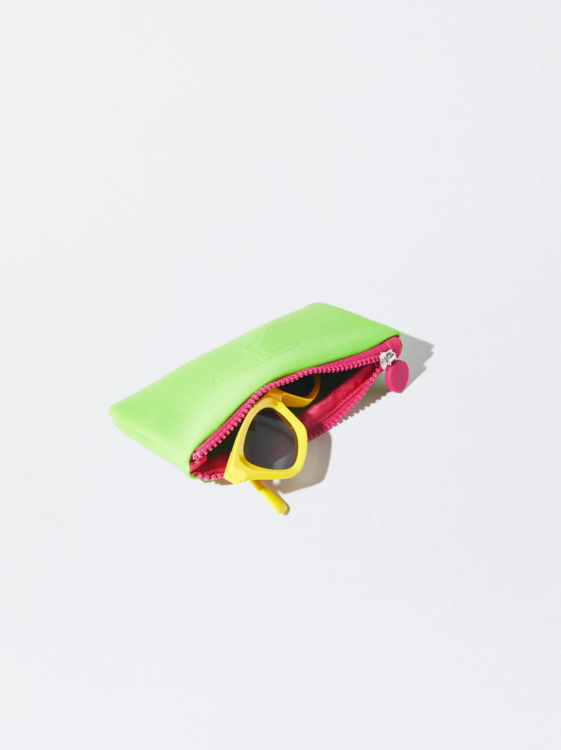 PARFOIS Kunststoff Sonnenbrille|Cat-Eye Sonnenbrille>Cat-Eye Sonnenbrille Gelb