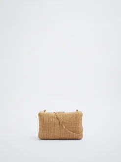 PARFOIS Umhängetaschen|Handtaschen>Clutch Aus Stroh Ekr&uuml;