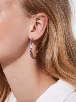 PARFOIS Armbänder>Creolen Aus Stahl Violett