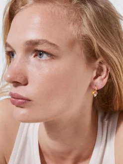 PARFOIS Halsketten|Kurze Halsketten>Creolen Aus Stahl Mit Perle Mehrfarbig