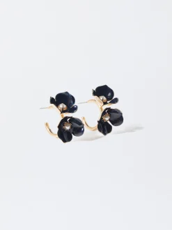 PARFOIS Armbänder>Creolen Mit Blume Blau