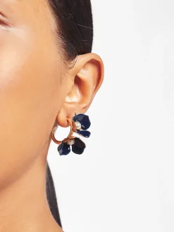 PARFOIS Armbänder>Creolen Mit Blume Blau