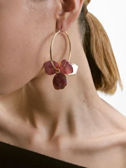 PARFOIS Sportschuhe>Creolen Mit Blume Rosa