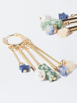PARFOIS Ringe>Creolen Mit Edelstein Mehrfarbig