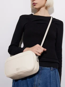 PARFOIS Handtaschen|Grosse Taschen>Cross-Body-Bag Für Jeden Tag Ekrü