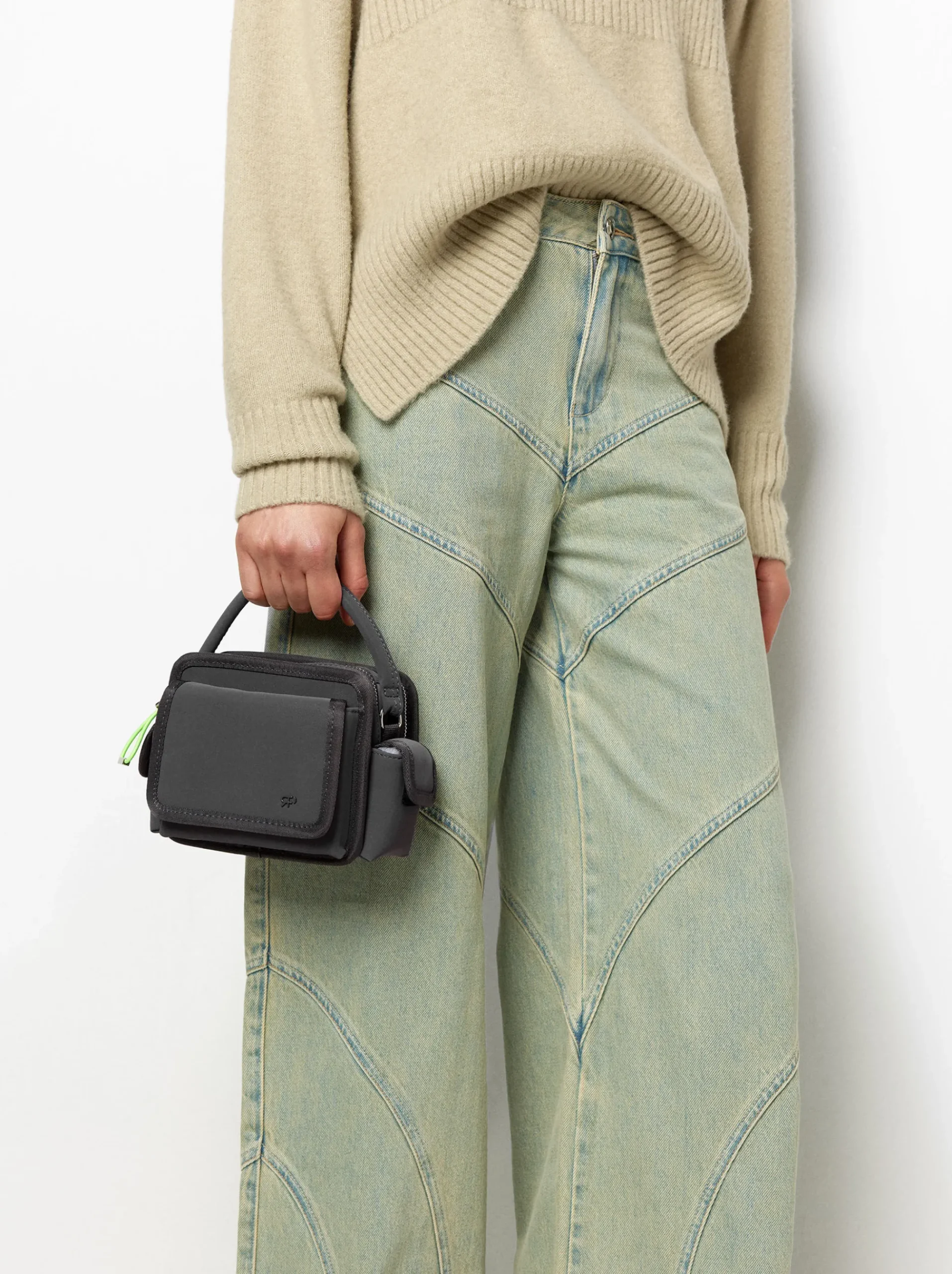 PARFOIS Reisetaschen>Cross-Body-Bag In Nylonoptik Schwarz