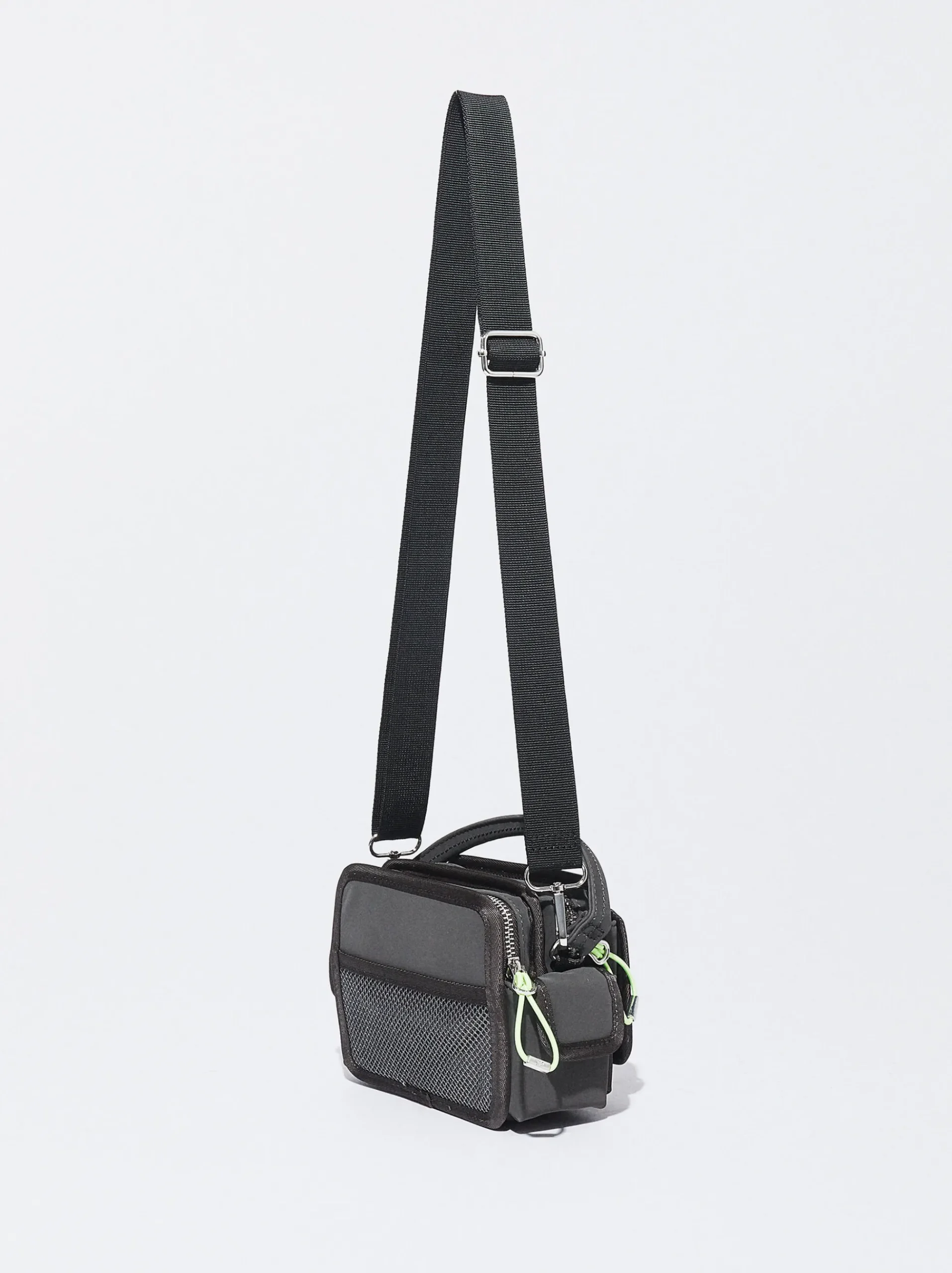 PARFOIS Reisetaschen>Cross-Body-Bag In Nylonoptik Schwarz