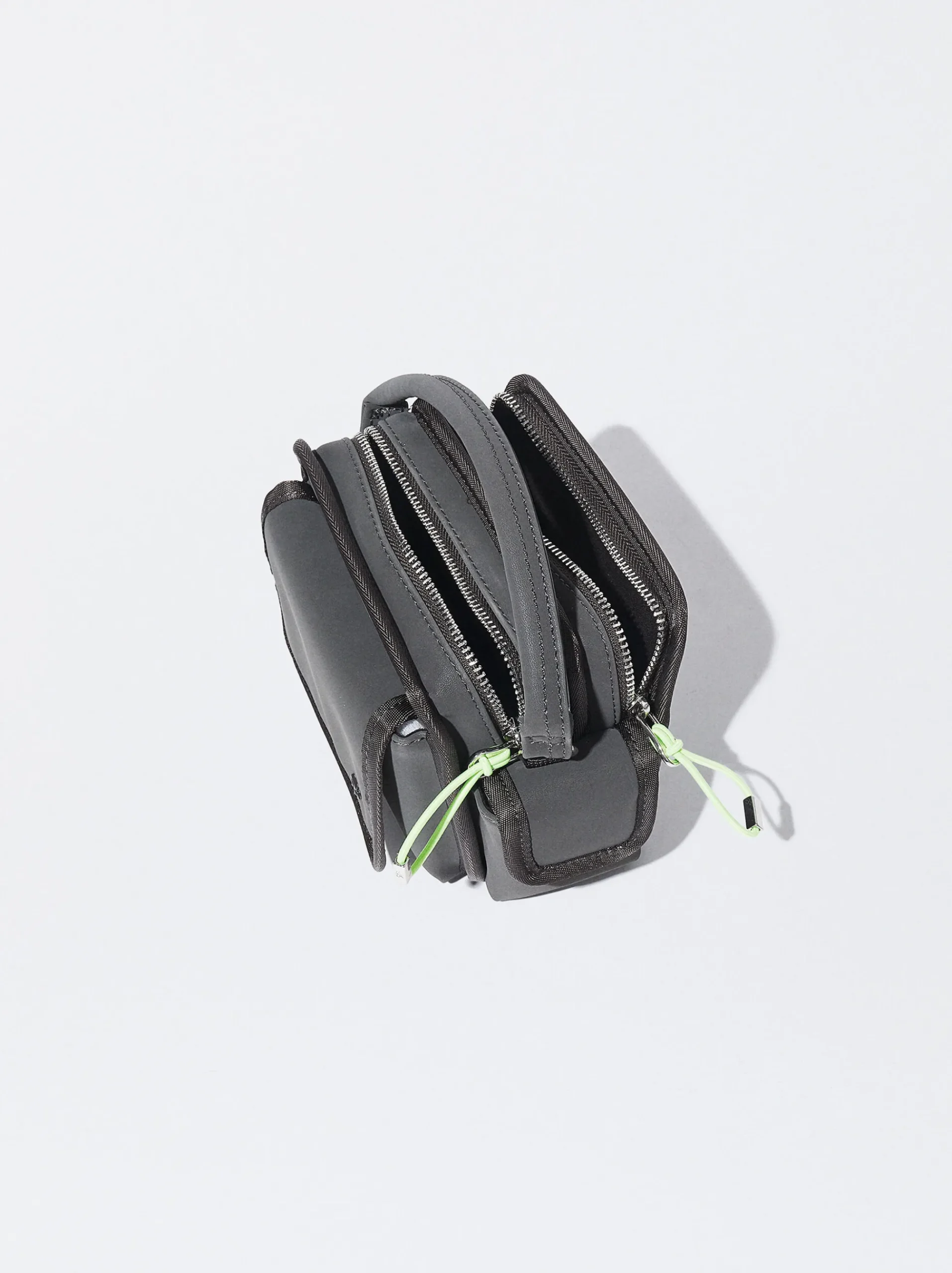 PARFOIS Reisetaschen>Cross-Body-Bag In Nylonoptik Schwarz